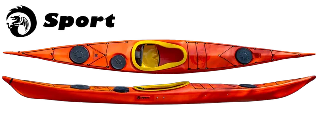 Plastic SKUK Sea Kayaks - Sport and Sportive